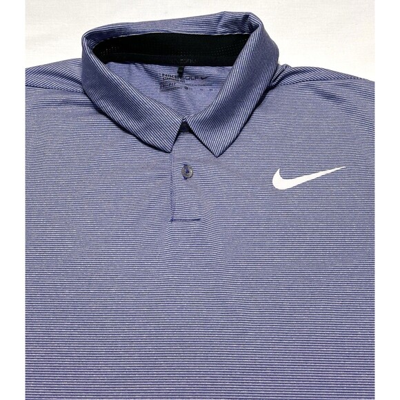Nike Mobility Control Stripe Polo Golf Shirt Mens Size XL AH9151-512 Casual - Picture 1 of 8